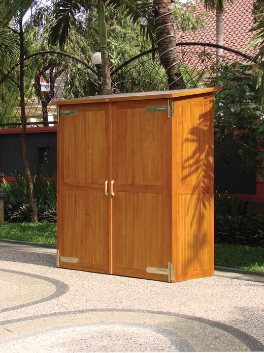 Hardhouten tuinkasten