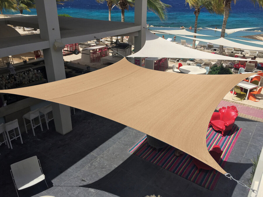 Schaduwdoek vierkant