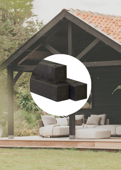 Palen voor overkapping