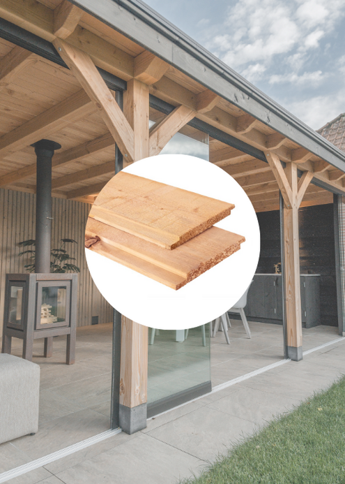 Dakplanken voor overkapping