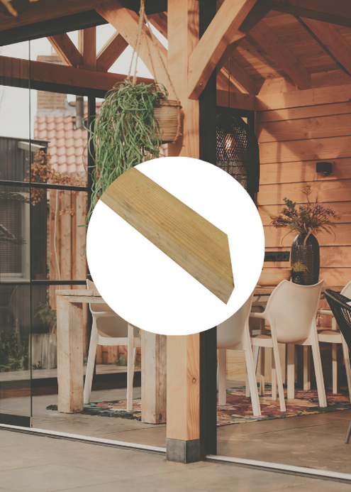 Schoren voor overkapping