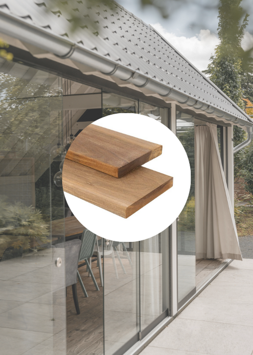 Vlonder voor overkapping