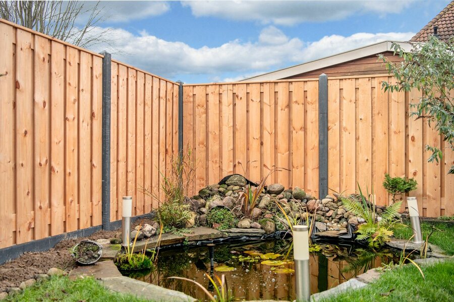 Tuinschermen red class wood