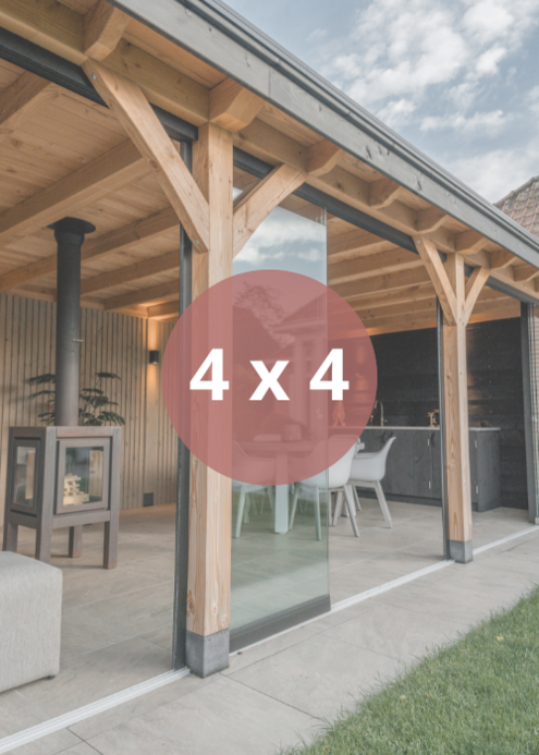 Overkapping 4x4 meter
