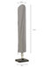 Madison parasolhoes 250x55/60 cm grey
