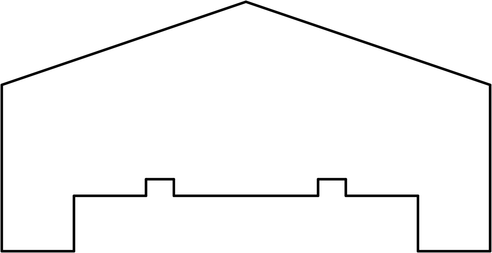 Afdekregel lariks/douglas 180cm