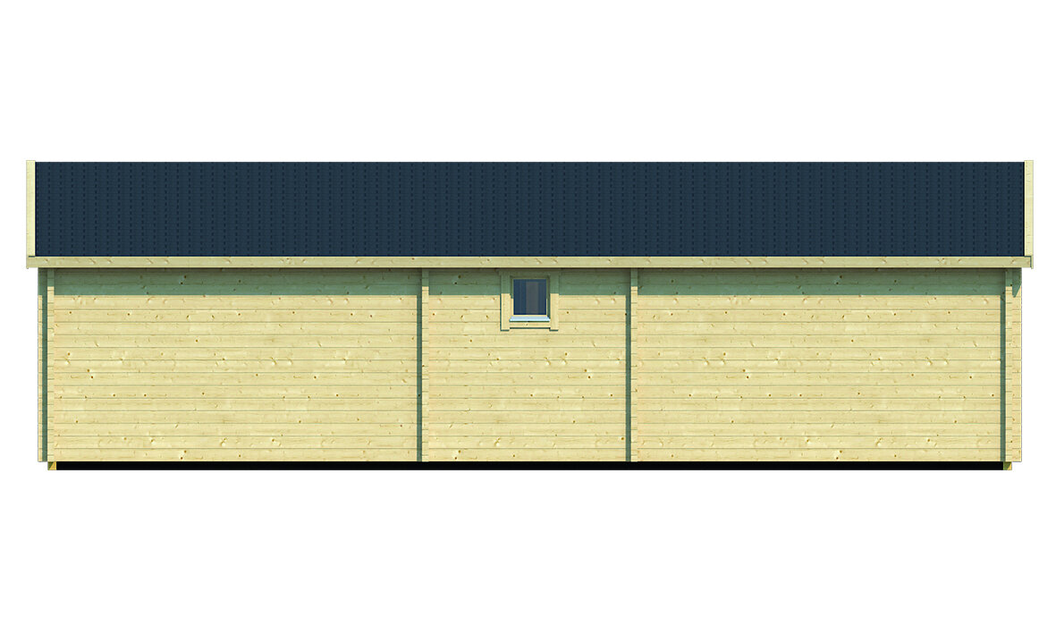 Blokhut Skerries 1050 x 700 x 317 cm - Prefab Houten Woning - Luxe Tuinhuis