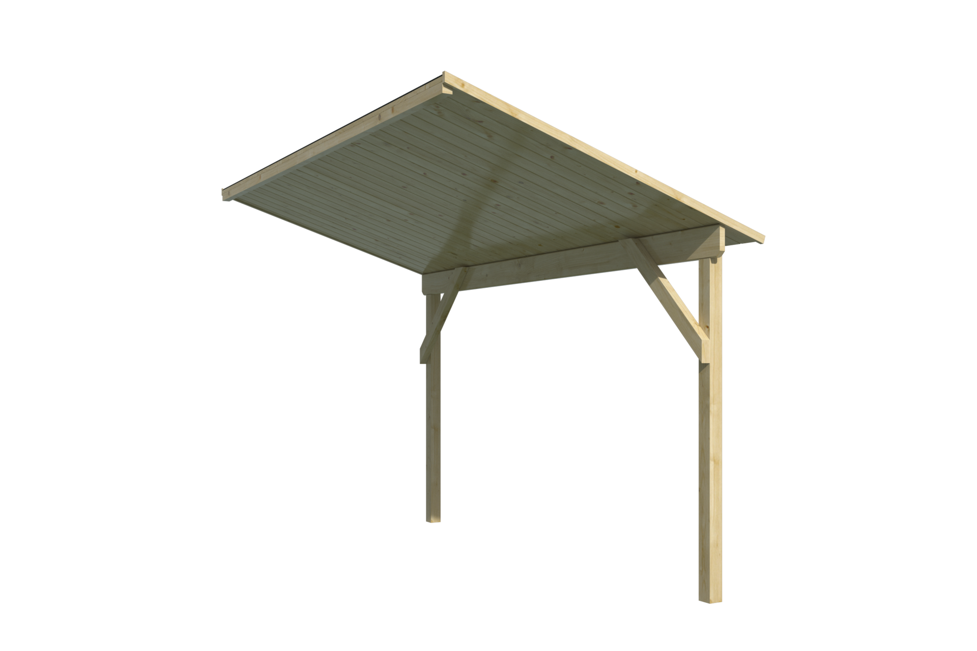 Zijluifel 275 cm voor blokhut/tuinhuis