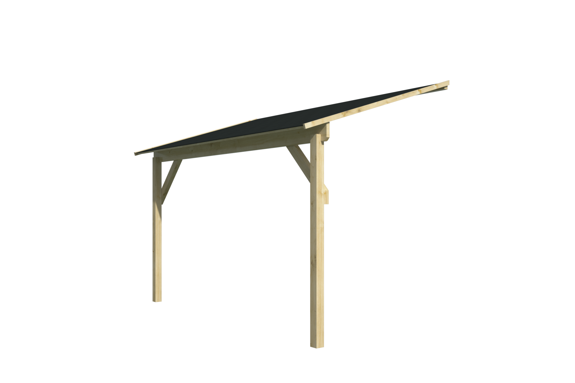 Zijluifel 275 cm voor blokhut/tuinhuis