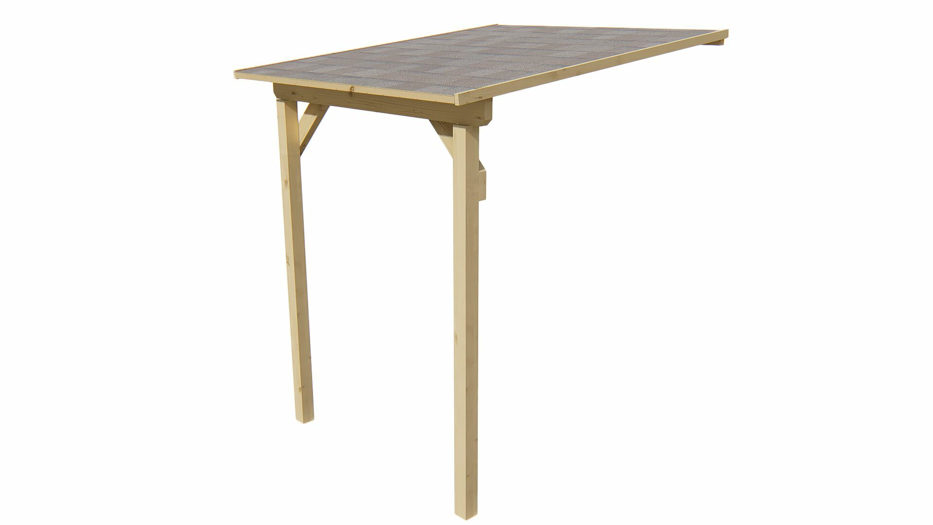 Zijluifel 175 cm voor blokhut/tuinhuis