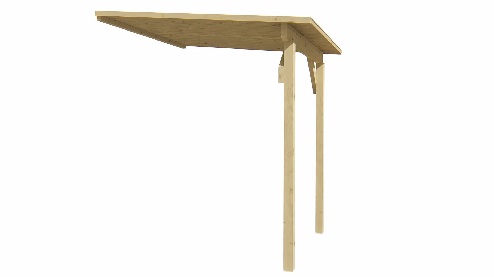 Zijluifel 175 cm voor blokhut/tuinhuis