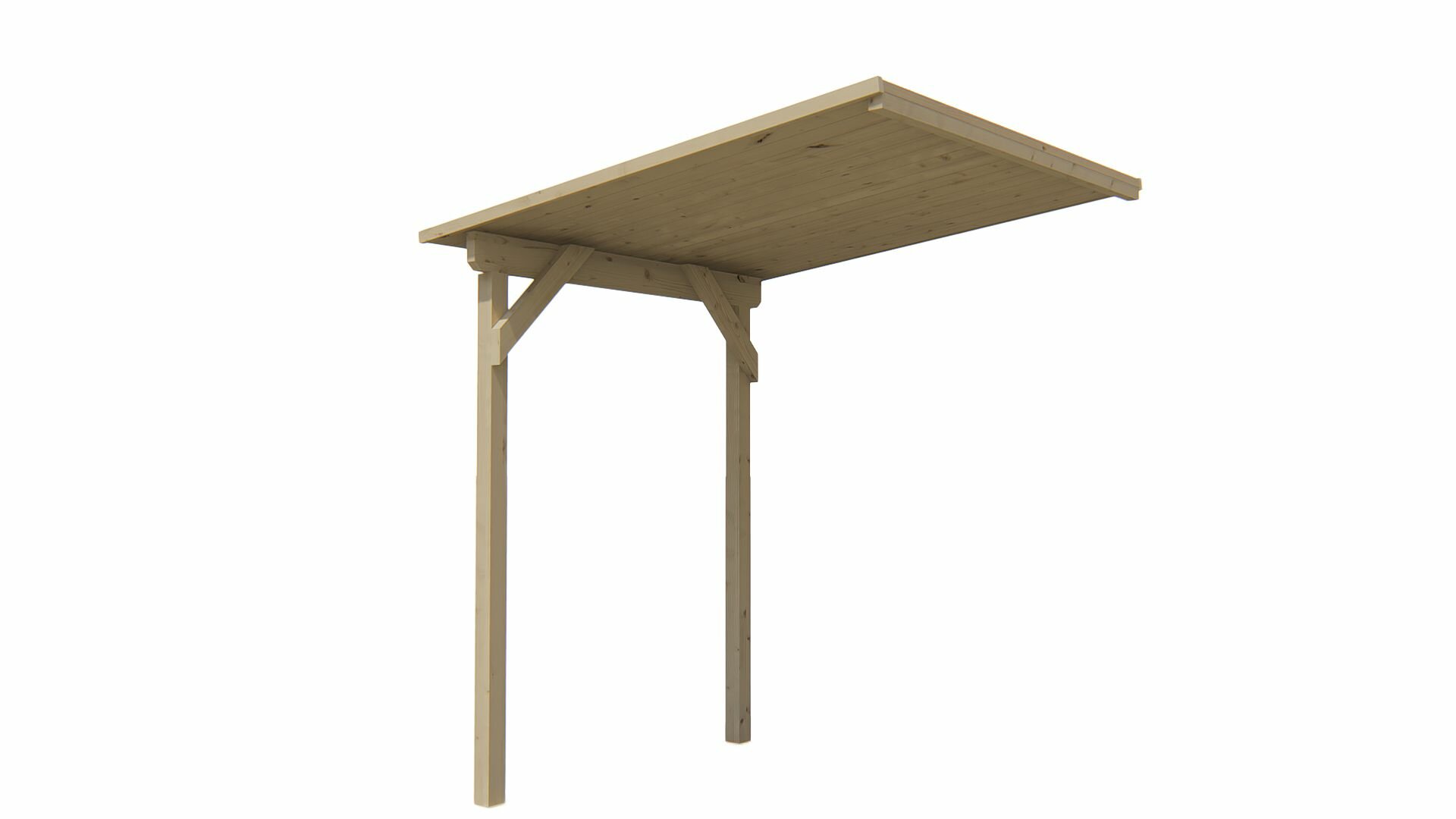 Zijluifel 175 cm voor blokhut/tuinhuis