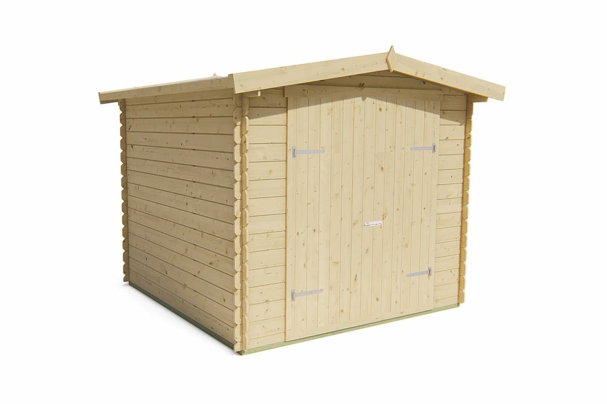 Blokhut Valery 245 x 245 x 216 cm - Tuinhuisje