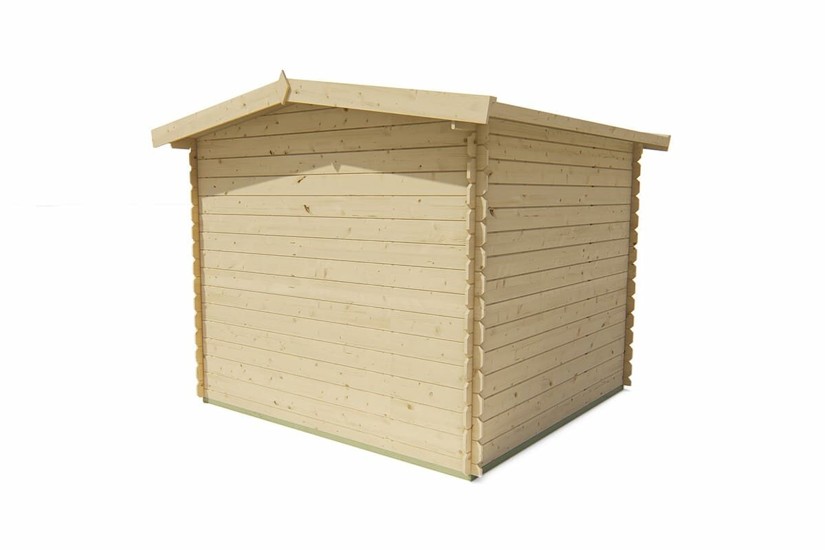 Blokhut Valery 245 x 245 x 216 cm - Tuinhuisje