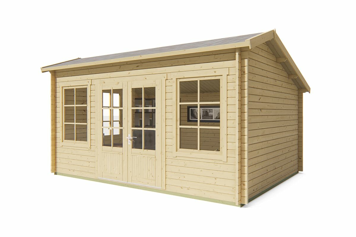 Blokhut Tane 480 x 350 x 279 cm - Kapschuur