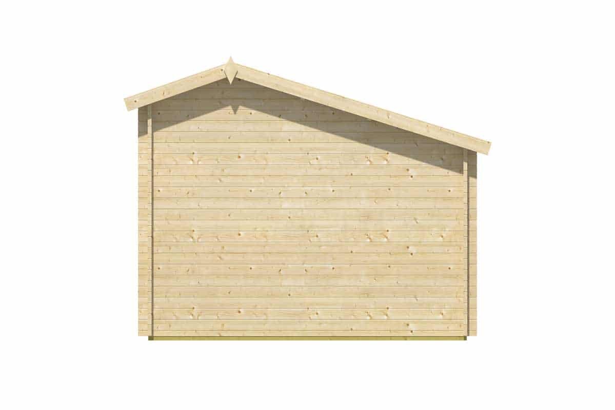 Blokhut Tane 480 x 350 x 279 cm - Kapschuur