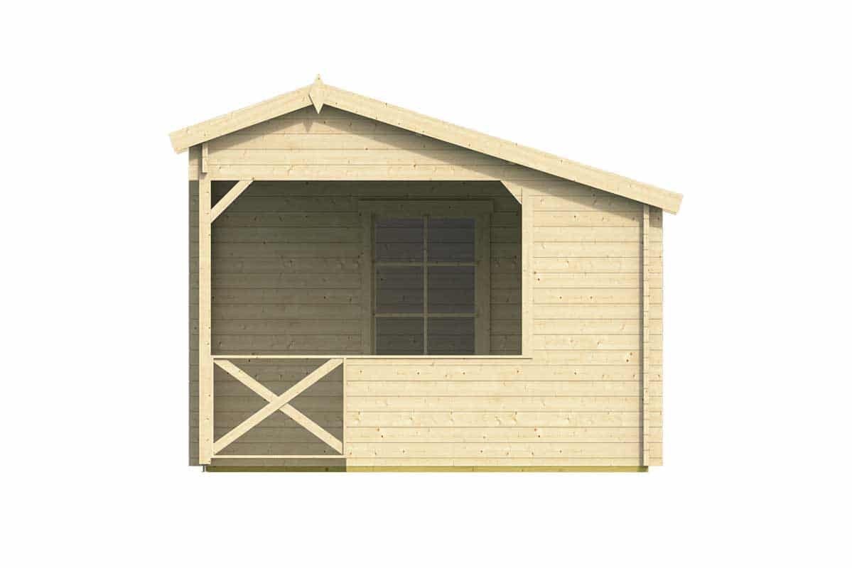 Blokhut Selma 578 x 350 x 279 cm - Kapschuur Tuinhuis