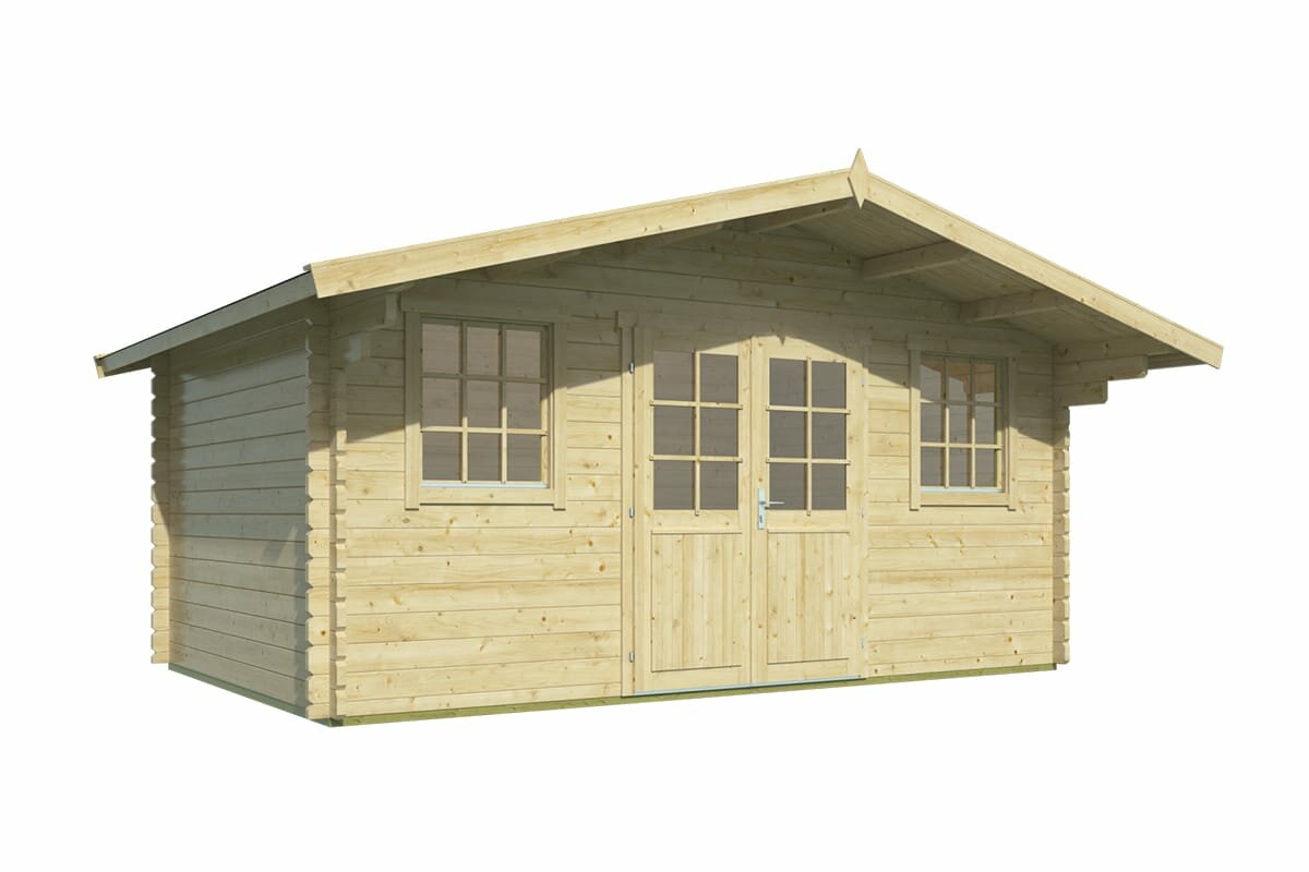 Blokhut Rika 500 x 320 cm - Tuinhuis