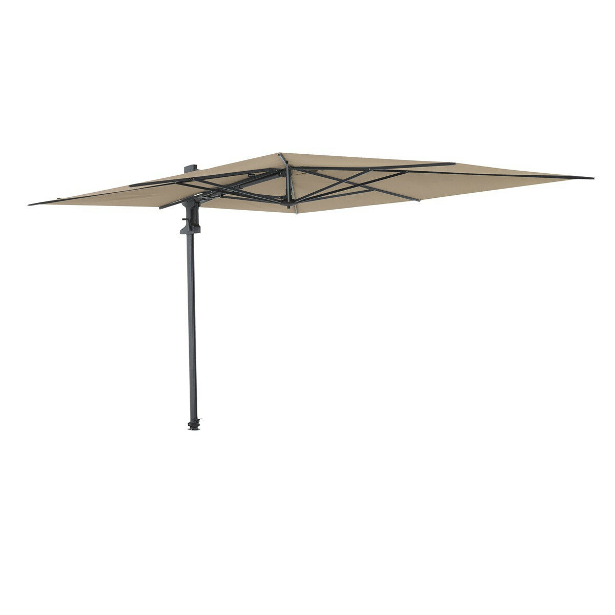 Zweefparasol Saint-Tropez 355x300cm Ecru