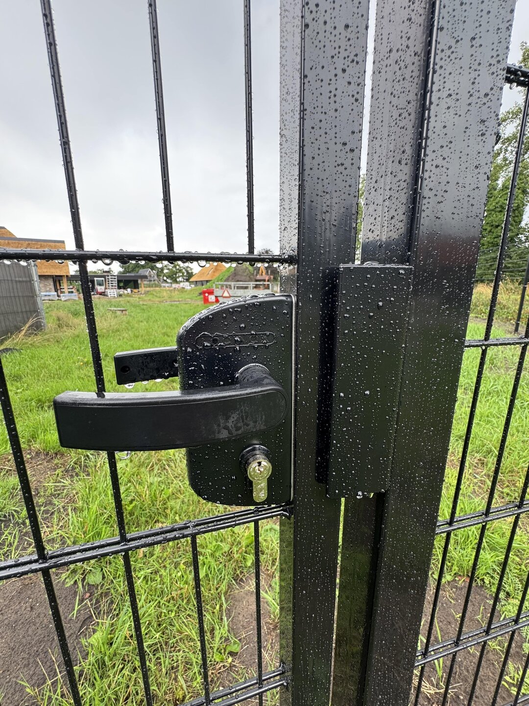 Enkele Poort 100 cm breed voor Dubbelstaafmat