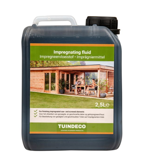 Impregneervloeistof Zilvergrijs 2,5 ltr