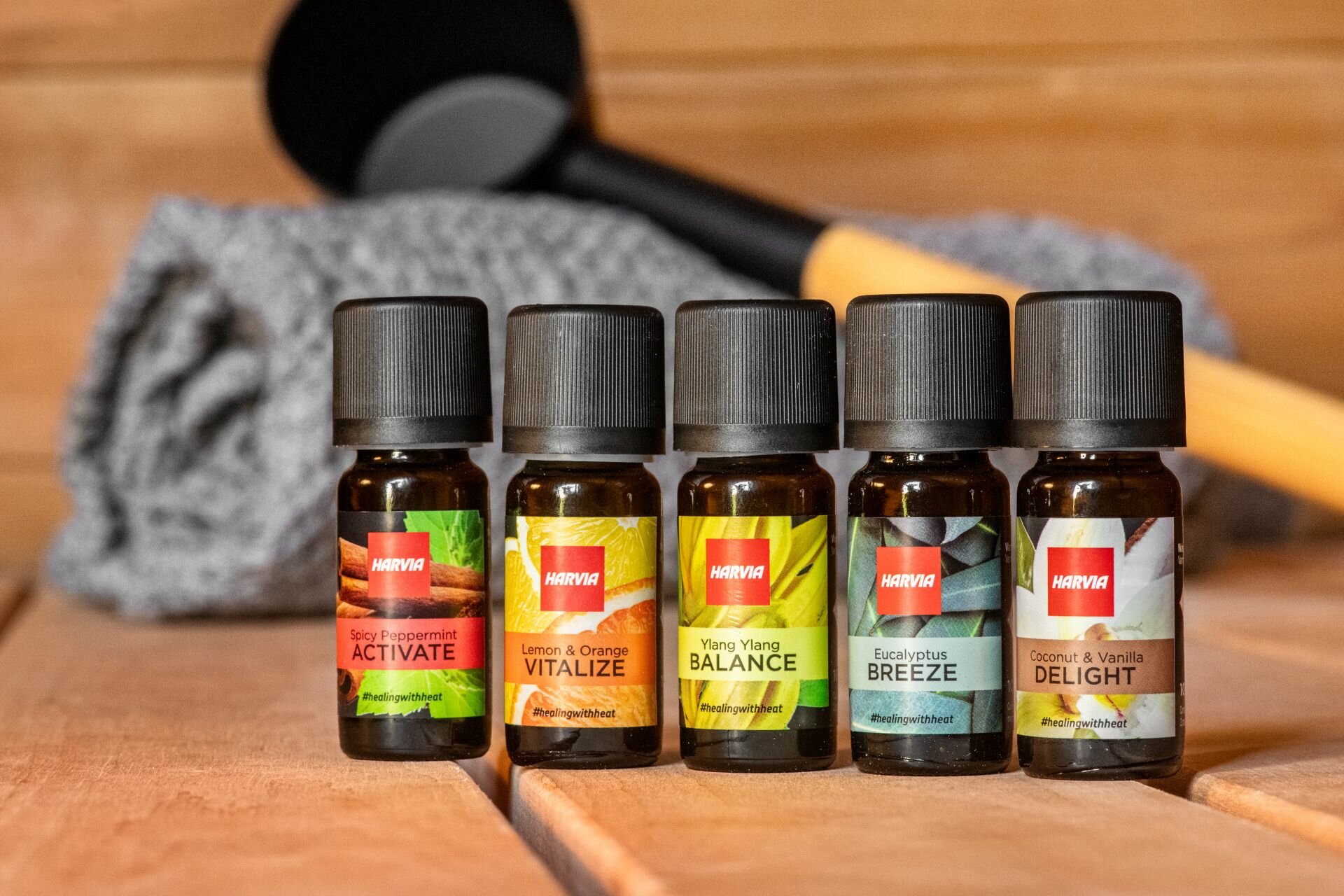 Harvia saunastoomgeurset