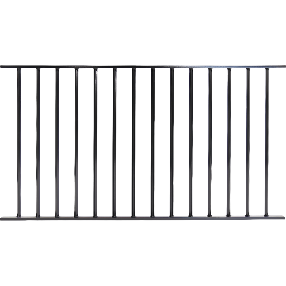 Spijlenpaneel vierkant vlak