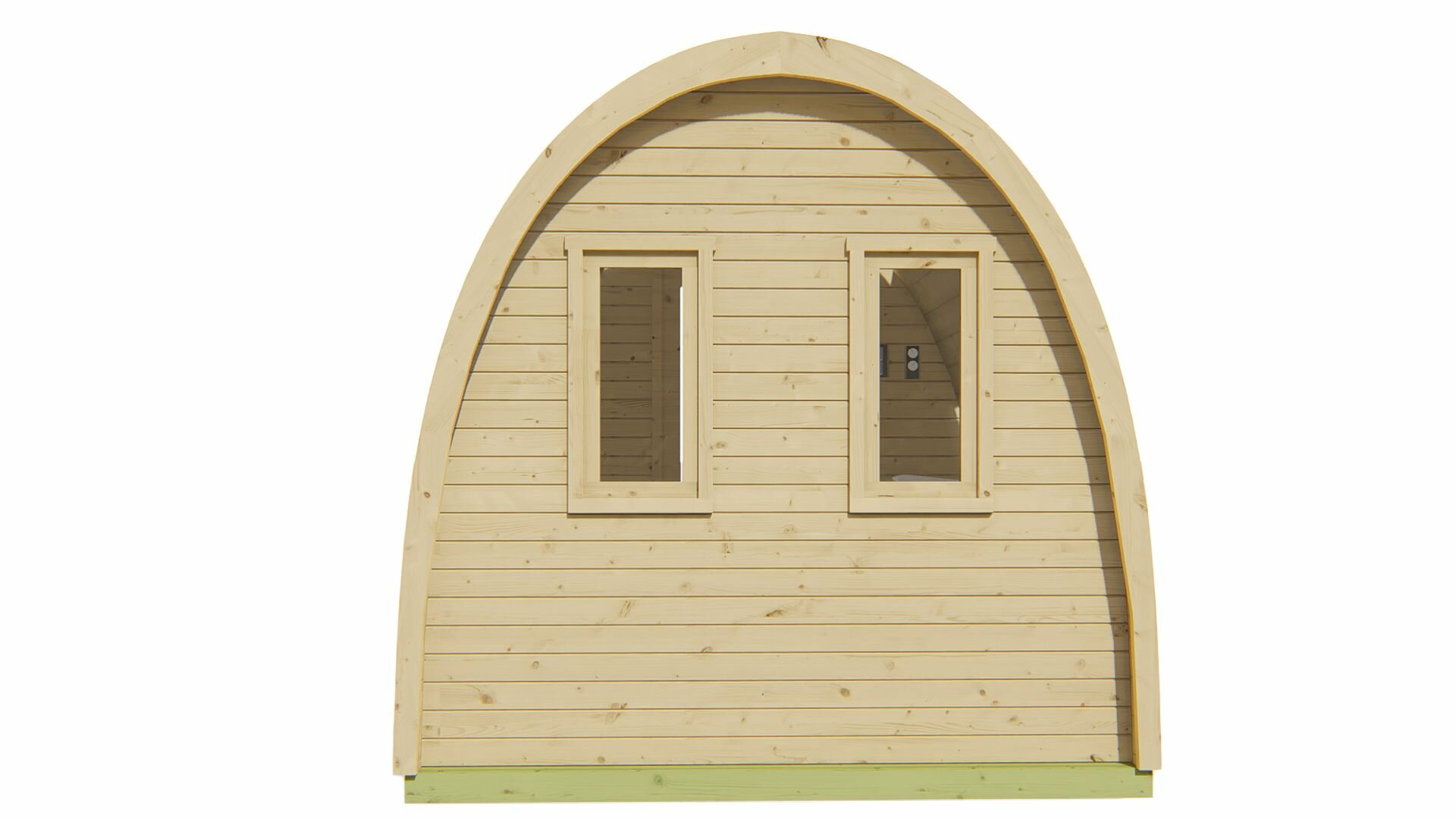 Sauna POD Tolva &Oslash;230 x 260 cm - vurenhout 38mm 