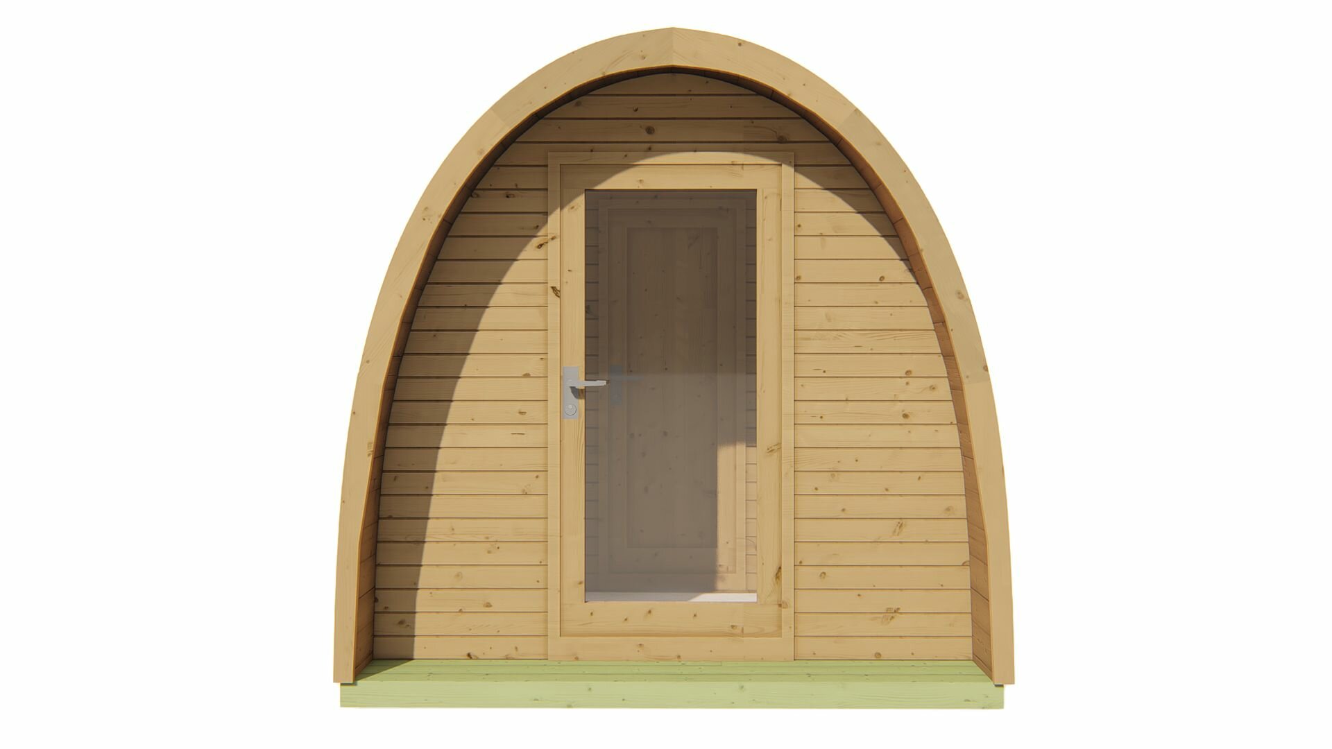 Sauna POD Tolva Ø230 x 480 cm - thermowood 42mm