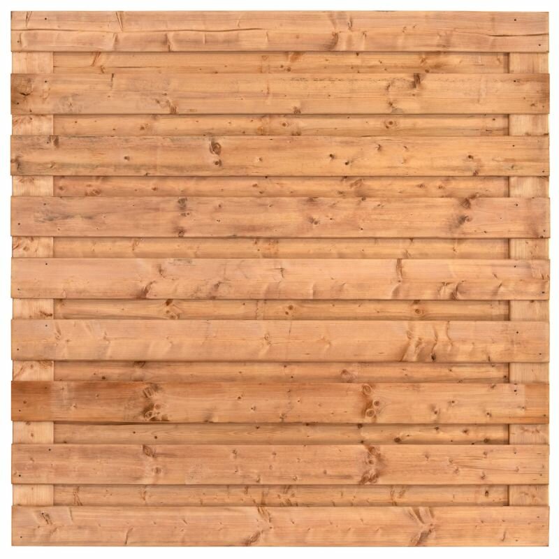 Tuinscherm Red Class Wood 21-planks (19 + 2) Zagora 180 x 180 cm