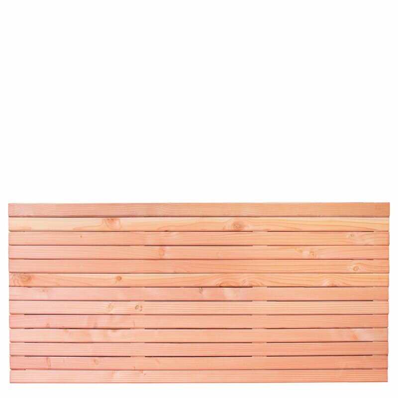 Tuinscherm Douglas geschaafd 30-planks (27 + 3) Klagenfurt 180 x 90 cm Rhombus
