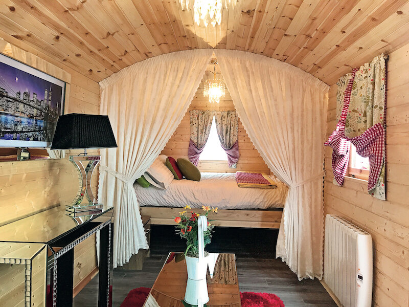 Pipowagen 600 x 240 cm - Zigeunerwagen Angelo 