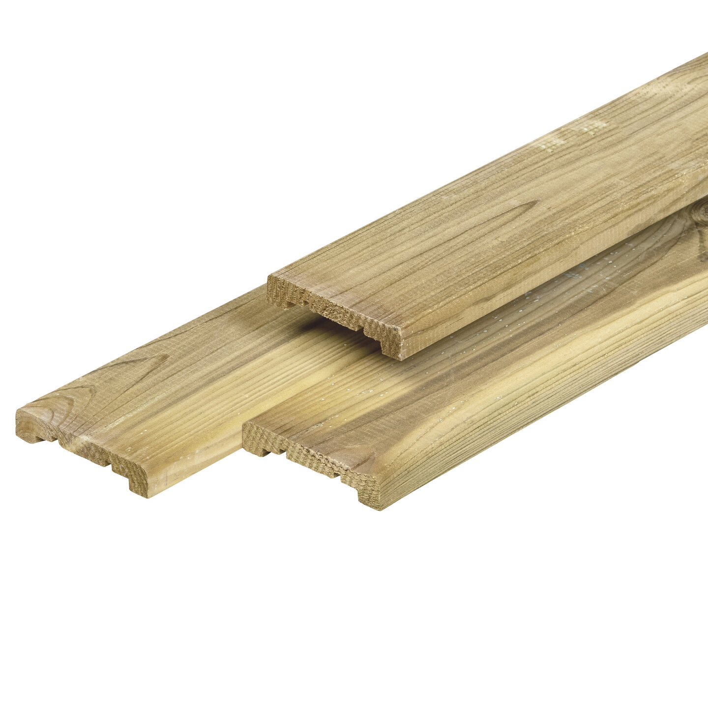 Afdekkap Grenen groen ge&iuml;mpregneerd 1,7 x 8,8 x 183 cm Vlak