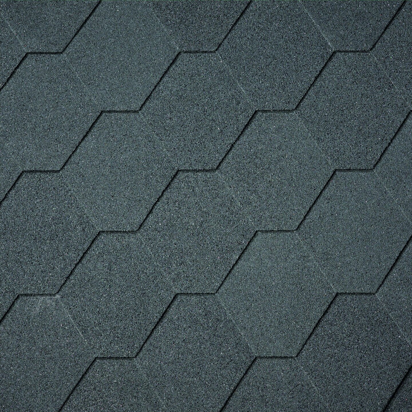 Dakshingles hexagonaal zwart - pak 3 m&sup2;