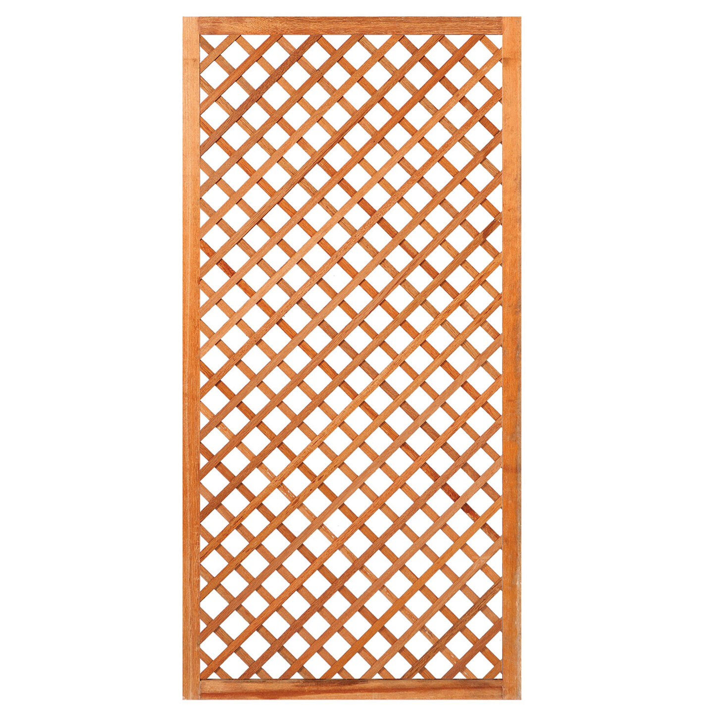 Trellis diagonaal hardhout 90 x 180 cm