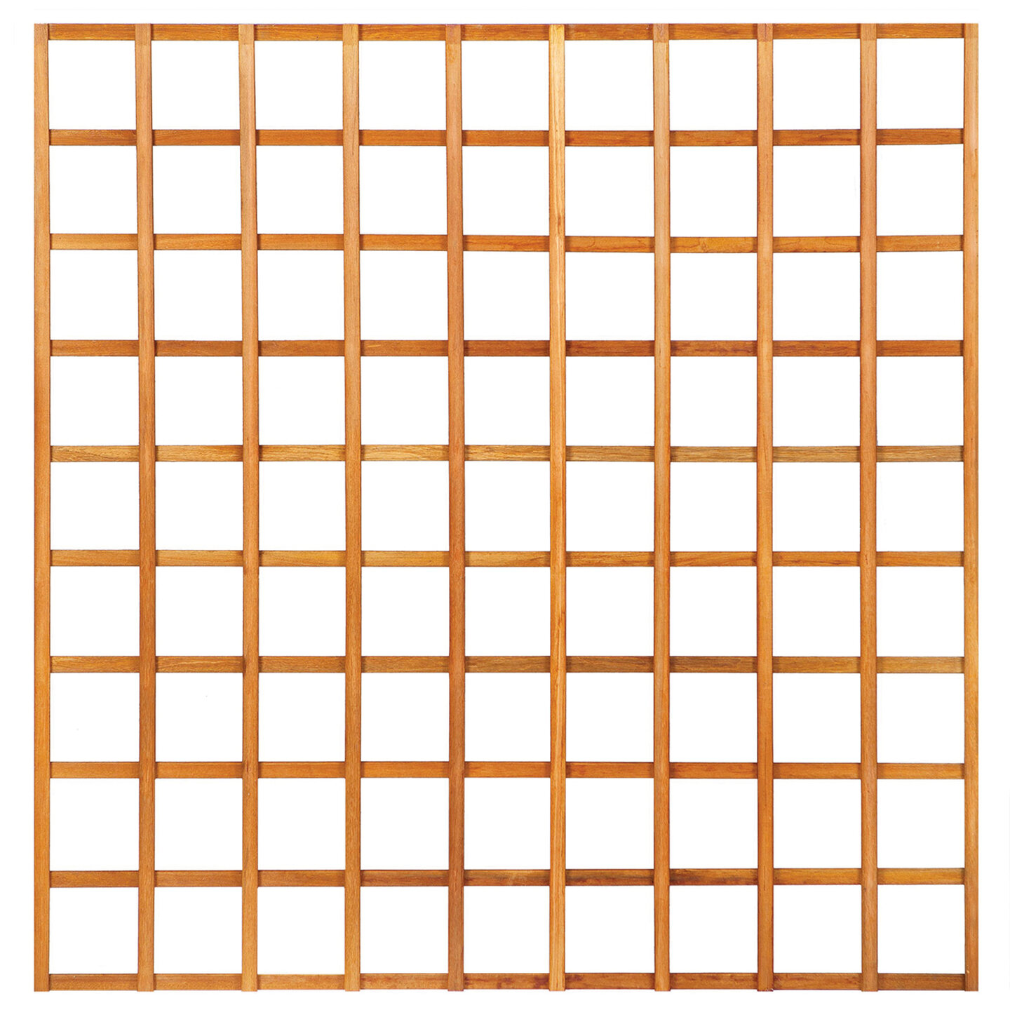 Trellis recht hardhout 180 x 180 cm
