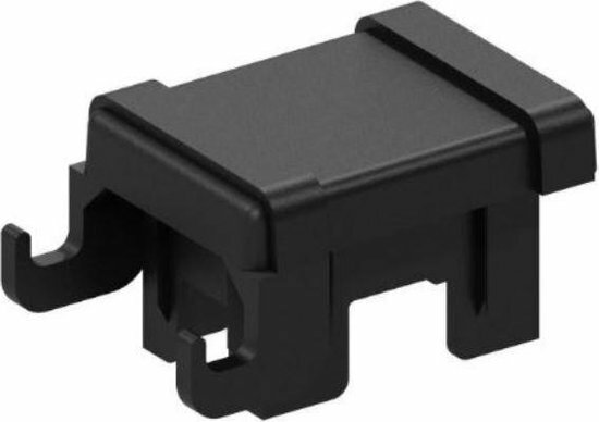 Kunststof insteekdop met haakjes tbv paal 60 x 40 mm