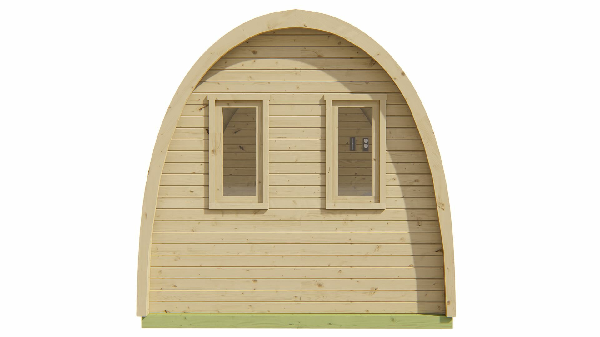 Sauna POD Tolva &Oslash;230 x 400 cm - vurenhout 38mm