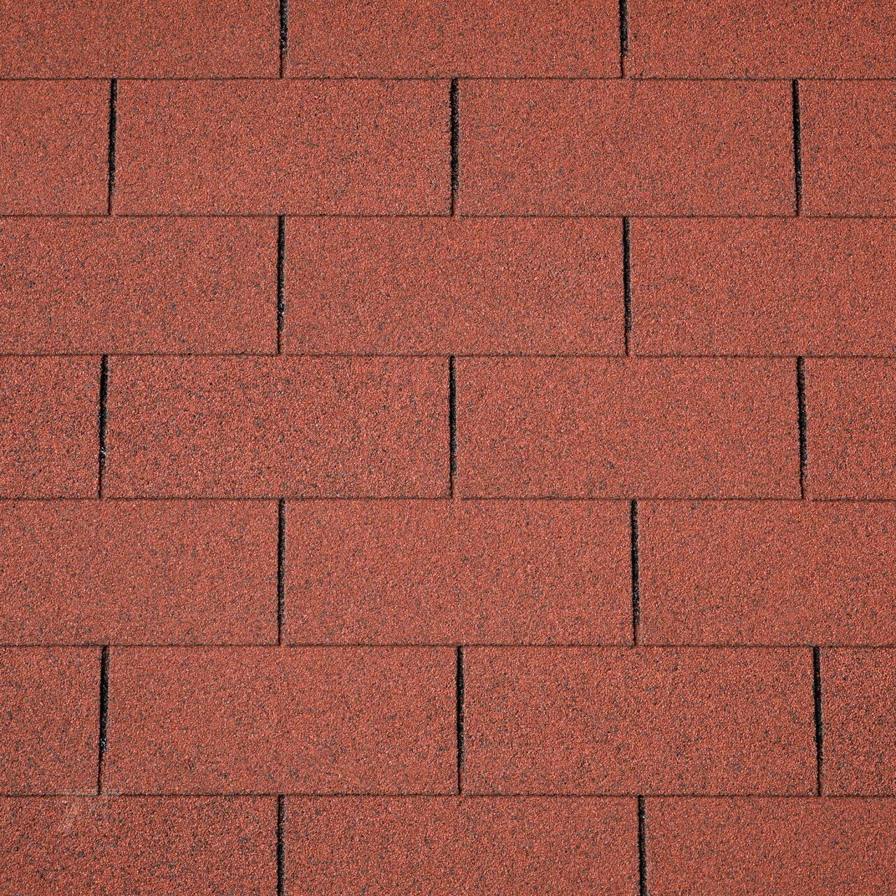Dakshingles recht rood - pak 3 m&sup2;