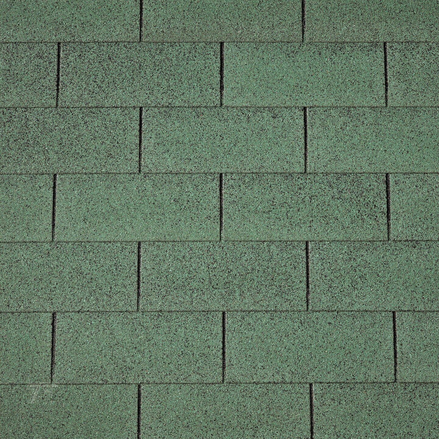 Dakshingles recht groen - pak 3 m&sup2;