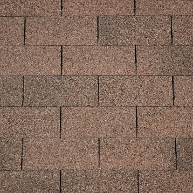 Dakshingles recht bruin - pak 3 m&sup2;