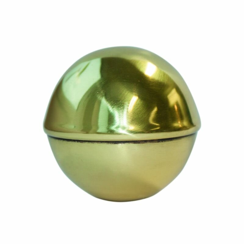 Afdekkap achtkantig zwart zonder messing bol