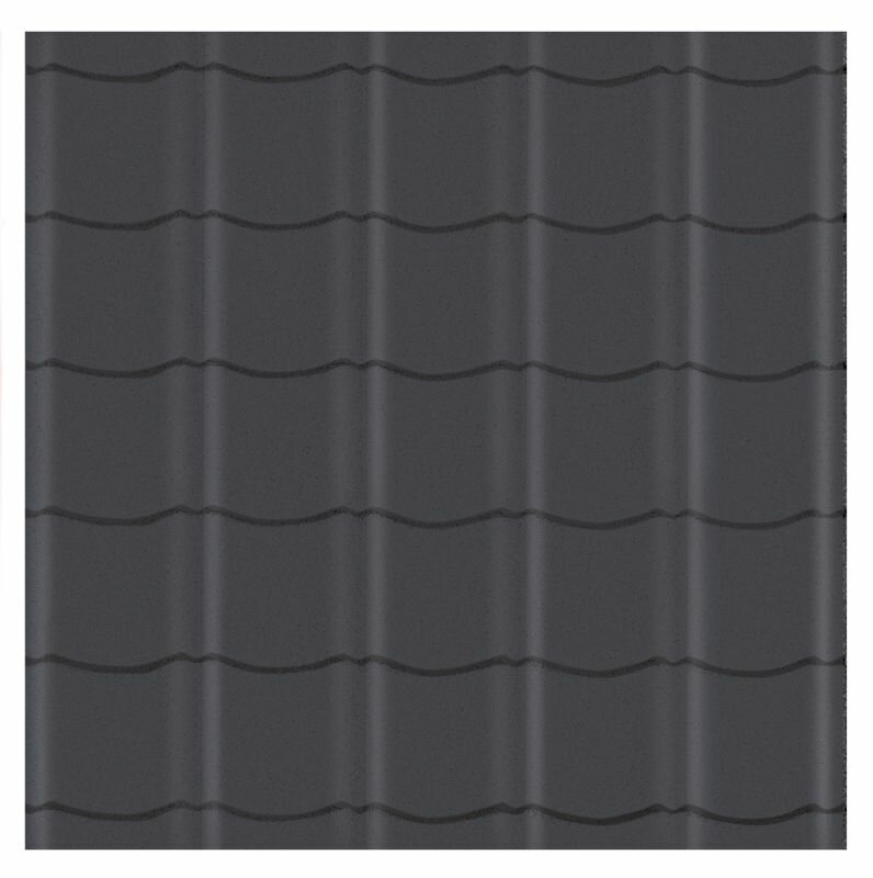 Easy-pan antraciet glans plaat 86 x 113,5 cm