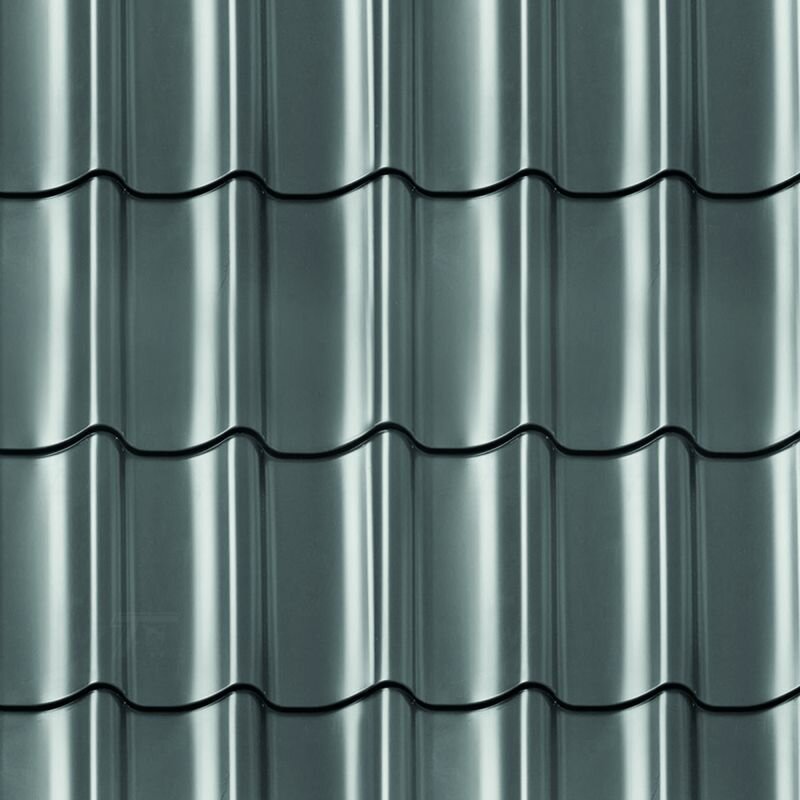 Dakpanprofielplaten antraciet per M2