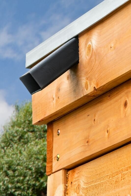 Stadsdoorvoer vierkant 6,0 x 8,0 cm, zonder connector