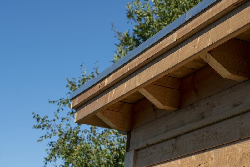 Daktrim aluminium buitenhoek 4,5 x 4,5 x 50 cm incl. 1 klang