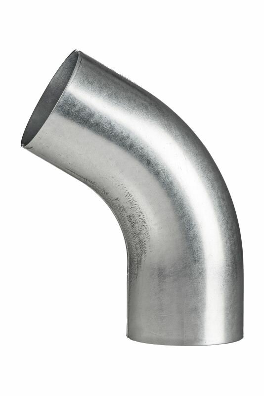 Gootuitloop met bocht verzinkt