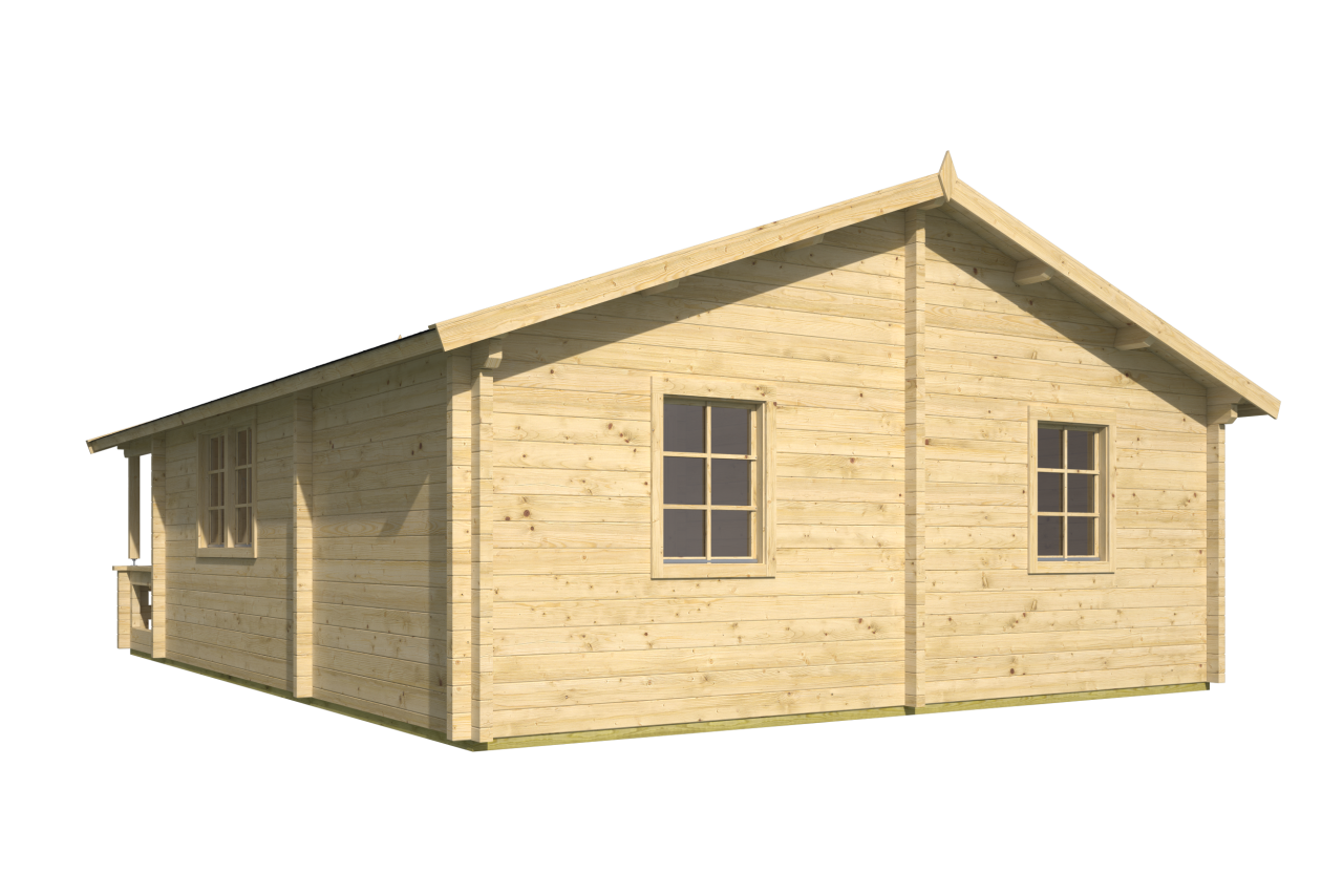 Blokhut Kay achteraanzicht