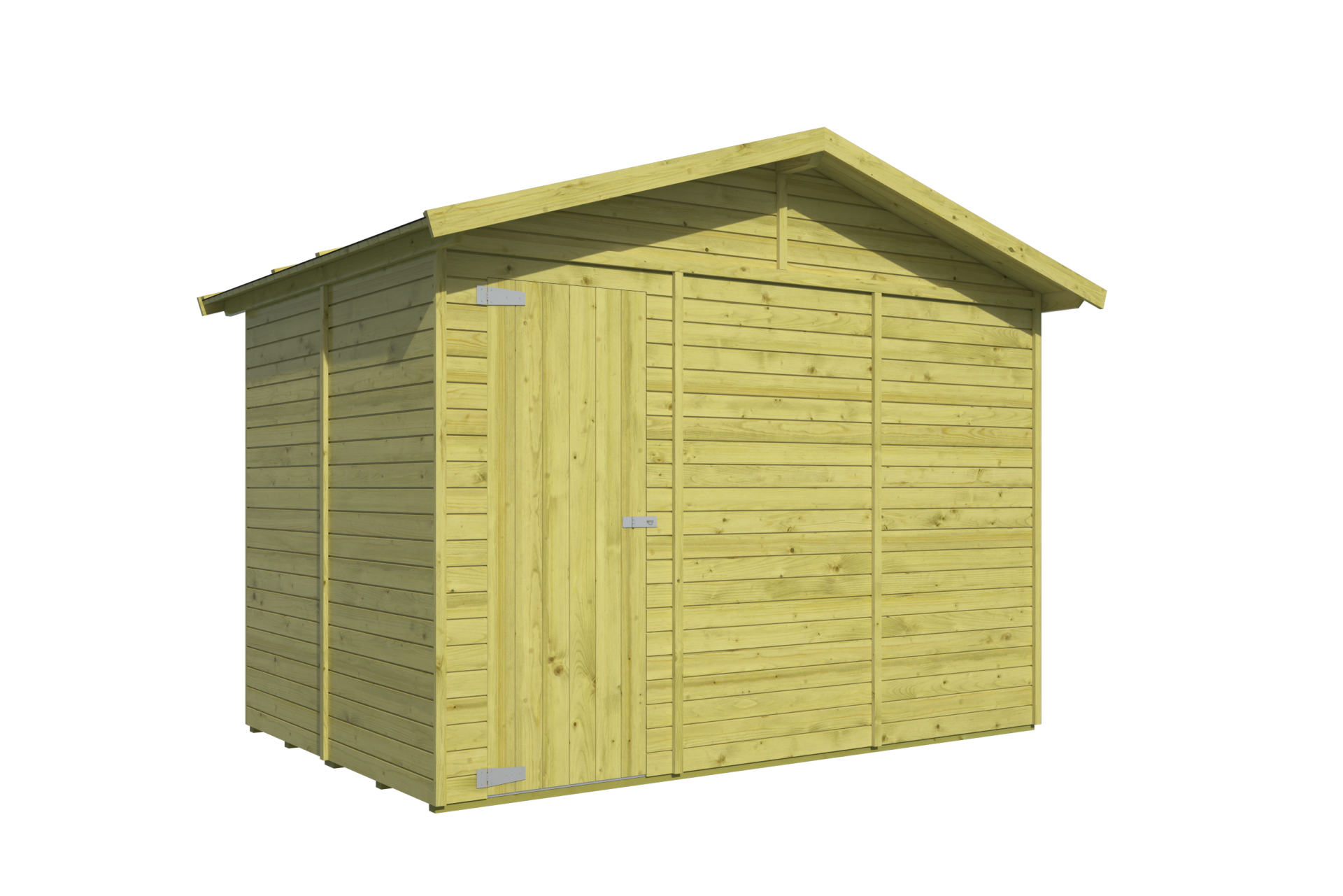 Houten verkoopkraam Dancer 299x197 cm &ndash; kiosk van ge&iuml;mpregneerd hout