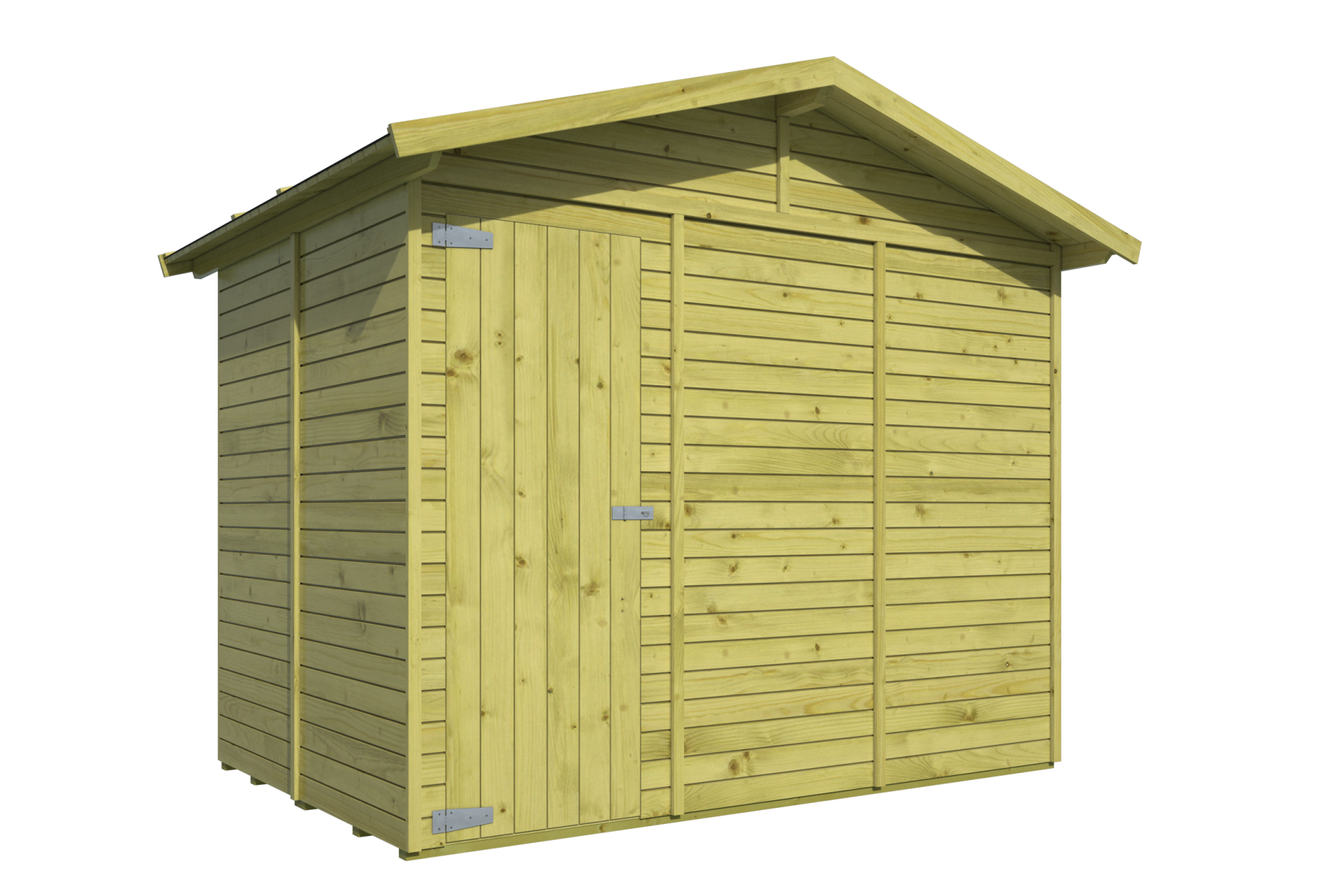 Houten marktkraam Vixen 266x175 cm &ndash; kiosk van ge&iuml;mpregneerd hout
